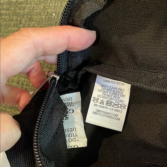 Obey Black Waist Bag - Picture 5 of 6